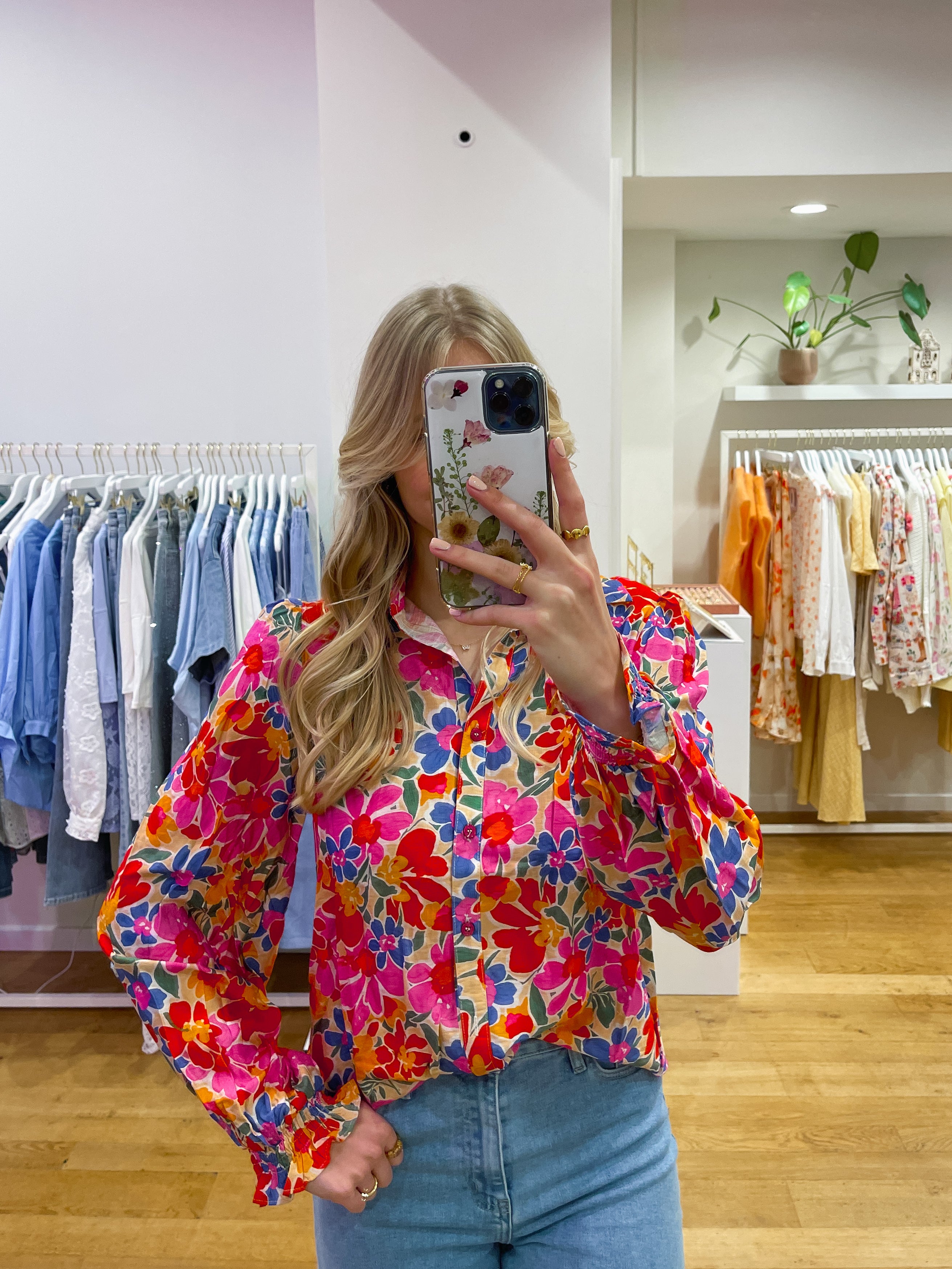 Multi summer blouse