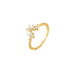 Four flowers ring