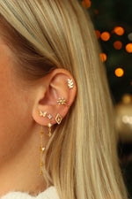 Snowflake earcuff