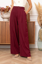 classy pantalon bordeaux